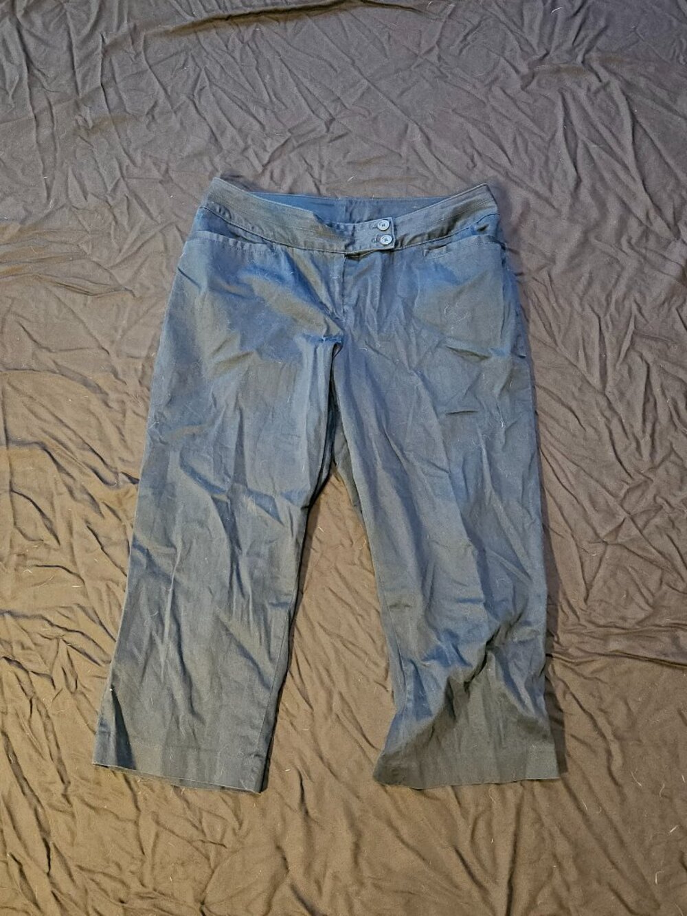 Navy Lane Bruant capris